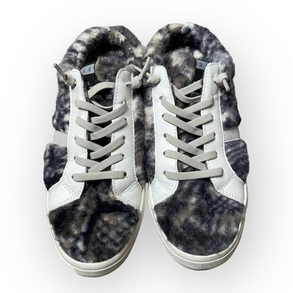 Vintage Havana Mix Fur Slip on Sneaker’s - 7.5